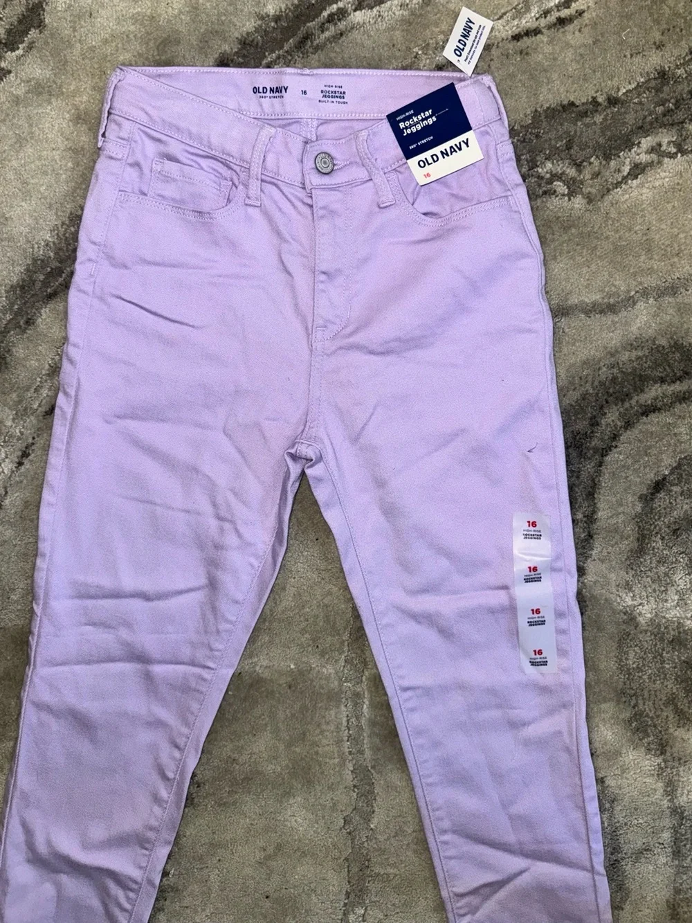 Old Navy Pastel Lavender Skinny Jeans
